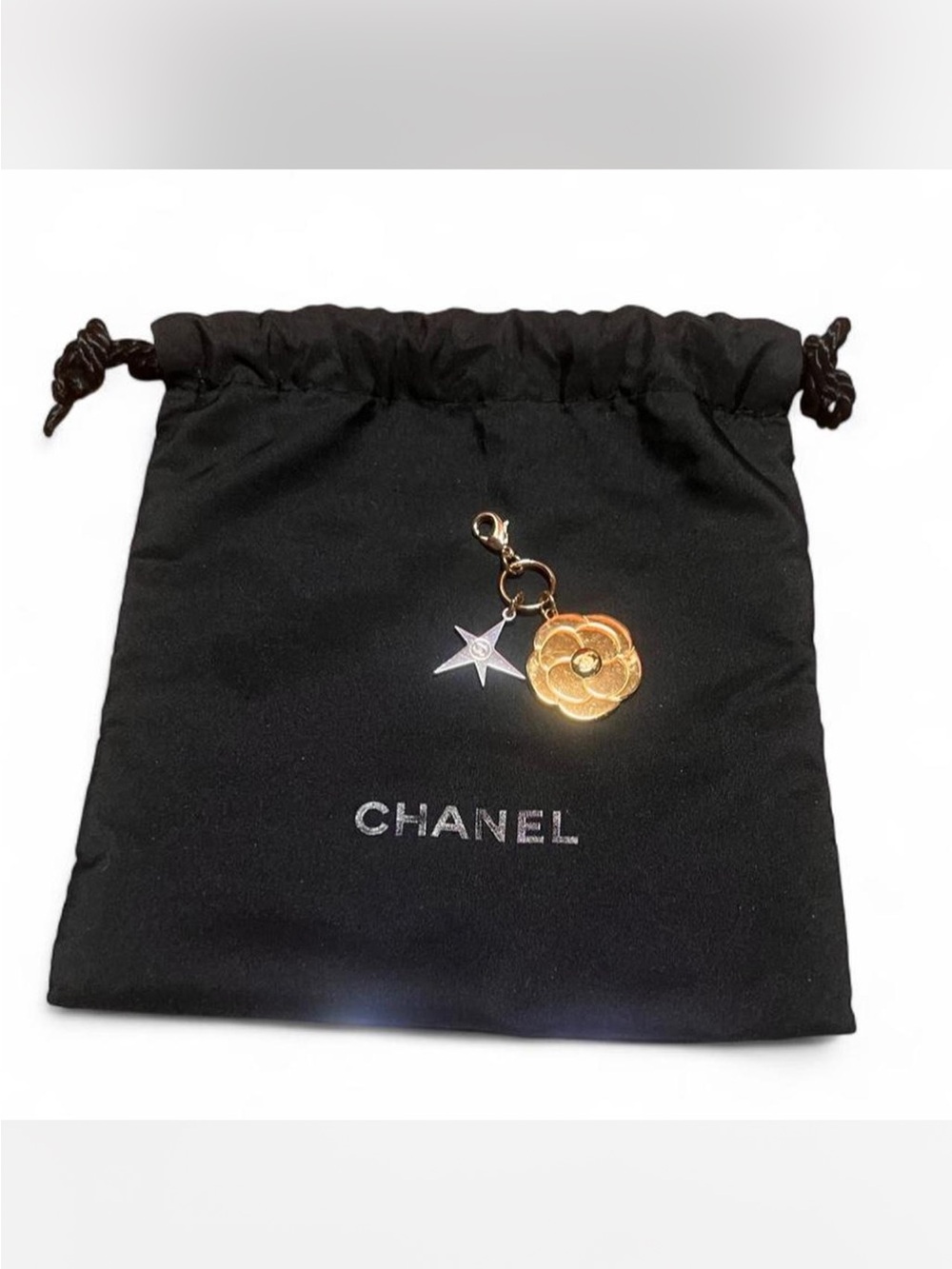 Authentic CHANEL Holiday VIP Charm Set ✨ Camellia & Comet Star